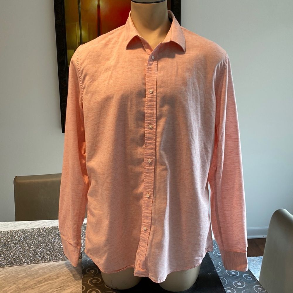 Scotch and Soda Extra Extra Large Regular Dress Shirt Button Down